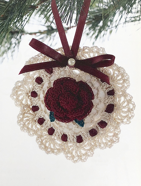 Christmas Sachets: Vintage Rose