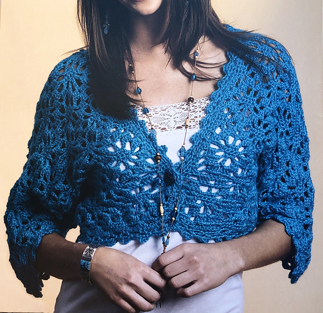 Butterfly-Sleeved Shrug