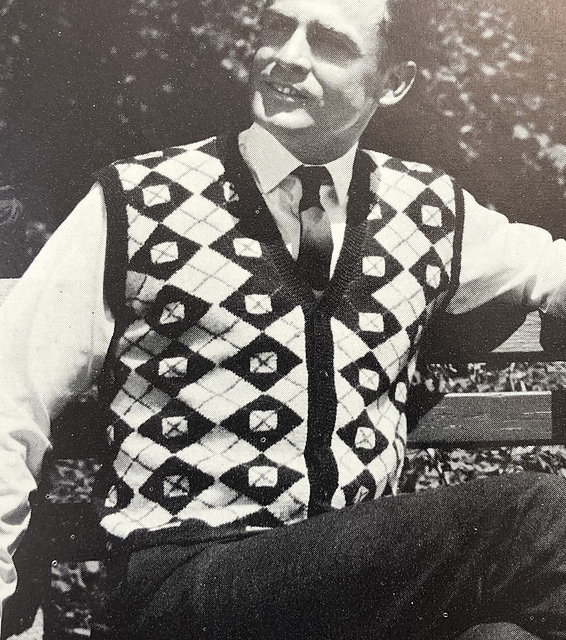 Argyle Vest B-468