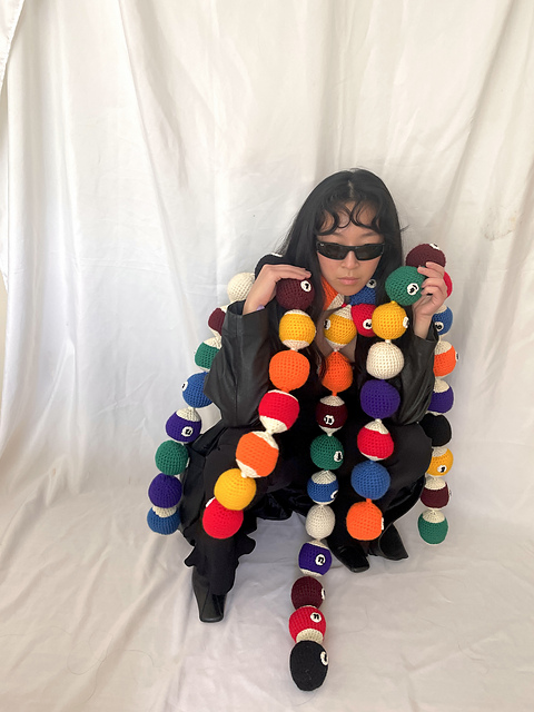 Pool Ball Scarf