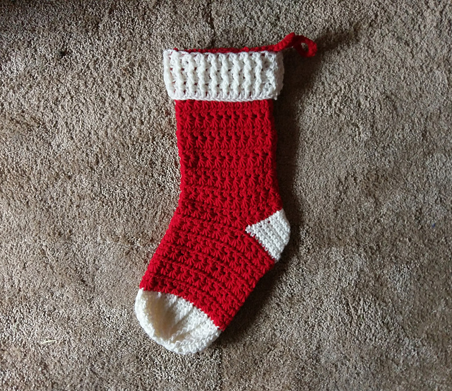 Stunning Stars Christmas Stocking