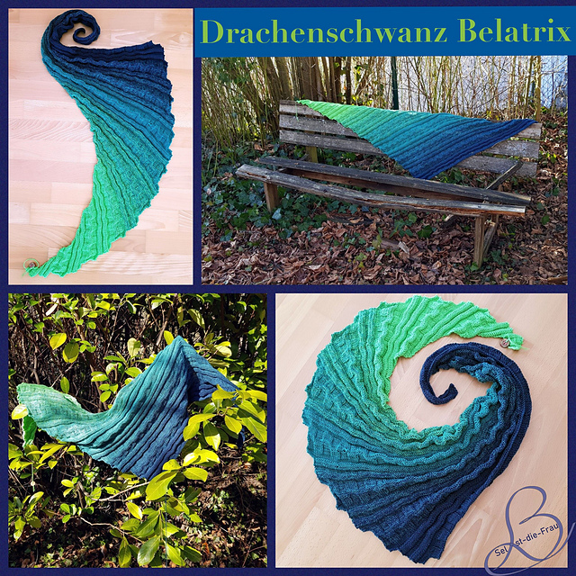 Drachenschwanz shawl Belatrix