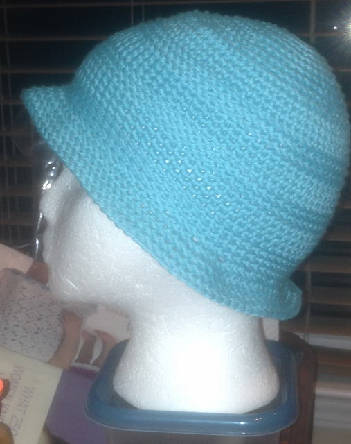 brimmed hat