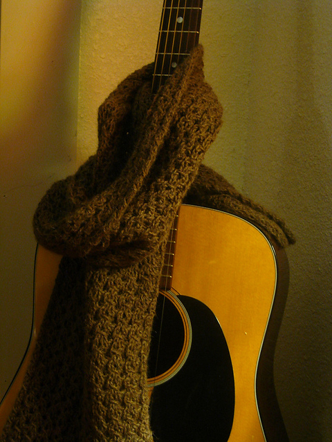 Manly lace scarf