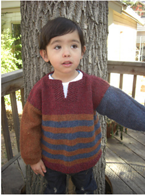 #38 Three Color Pullover