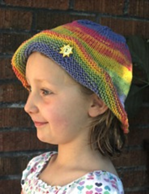Rainbow Girl Hat