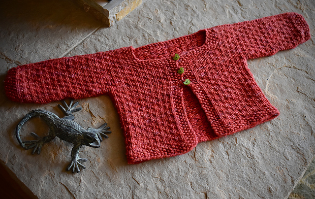#26 Little Dot Baby Cardigan
