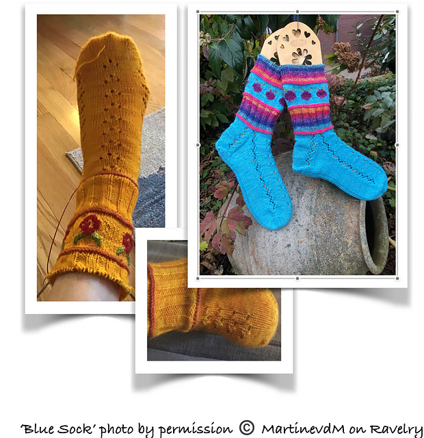 Kirsipirukas (Cherry Pie) Socks
