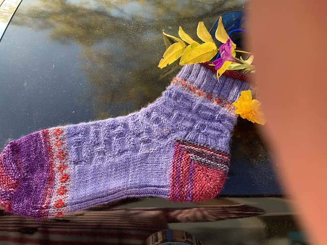 Buckeye Gansey Socks