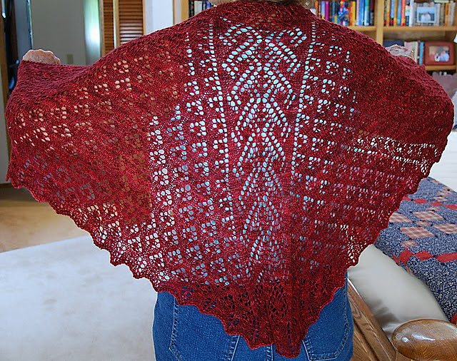 Swan Shawl 