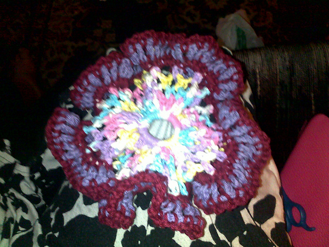 Wash Your Dishes Crinoline Dishcloth 