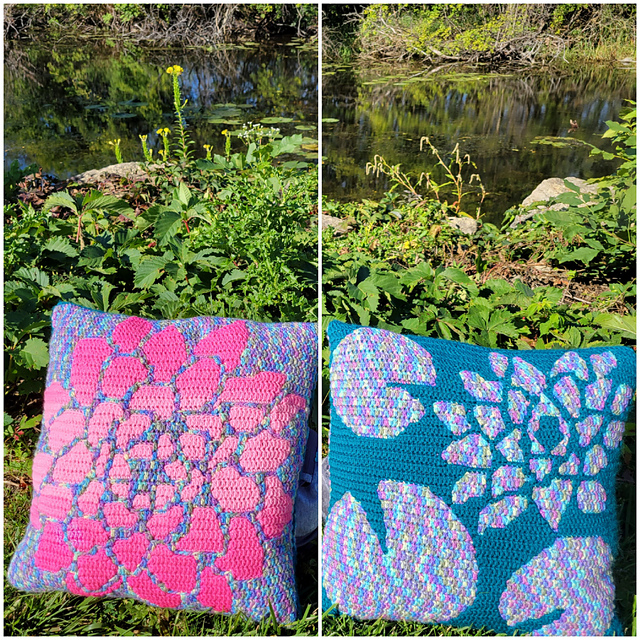 Water Lily Pillow