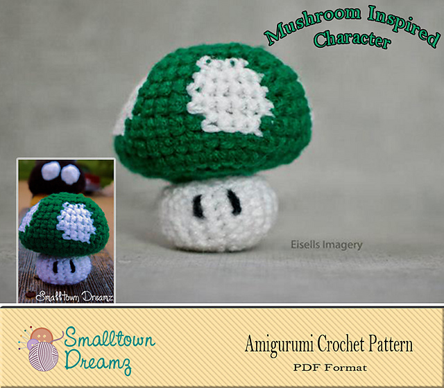 Mini Mushroom Inspired Character