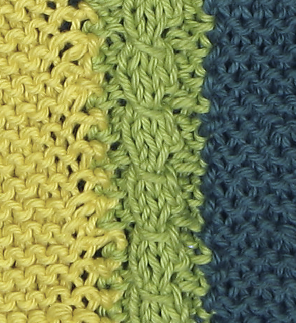 Narrow Mock Cable Afghan Join & Border