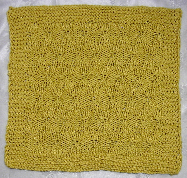 Moorish Lattice Afghan Square
