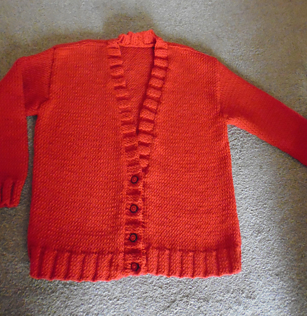 Garter Stitch Cardigan