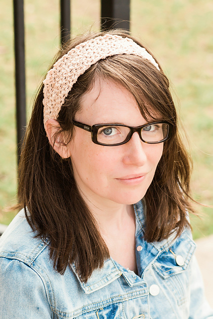 Quickie Moss Stitch Headband