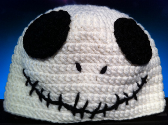 Jack Skellington baby hat