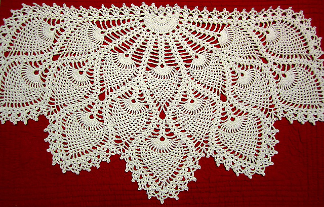 Ravelry: Pineapple Fan Chair Set #7515 pattern by The Spool Cotton Company ravelry-pineapple-fan-chair-set-7515-pattern-by-the-spool-cotton-company
