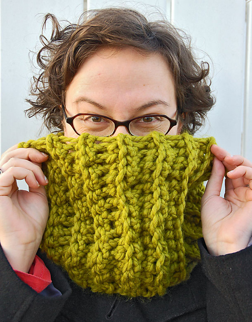 Quick & Chunky Ribbed Cowl