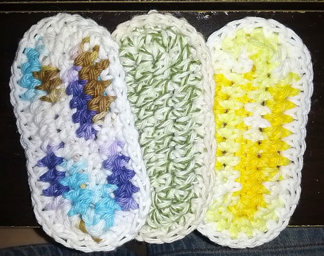 Crocheted Teething Biscuits
