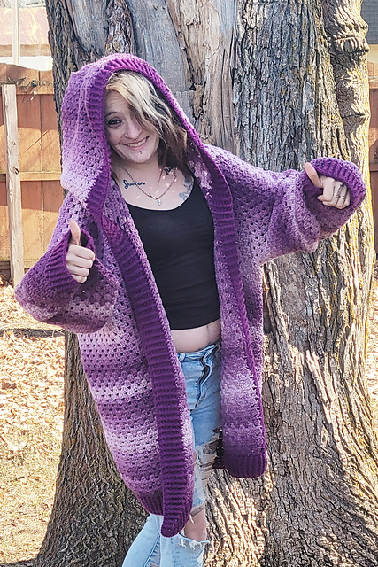 Garden Blooms Hexi Cardigan