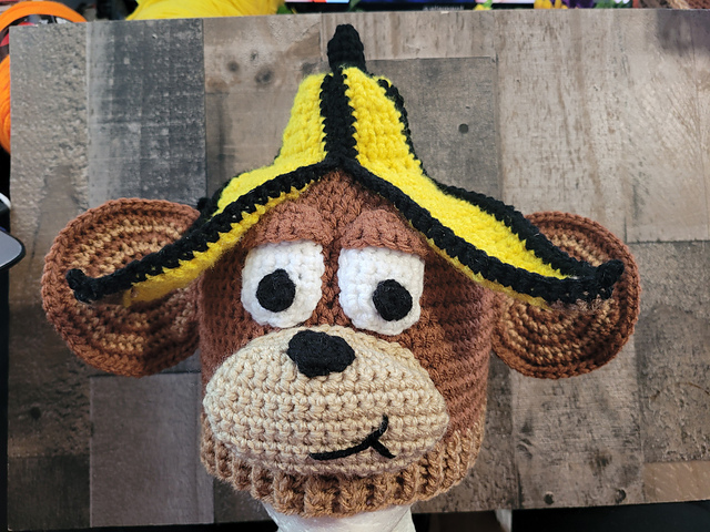 Monkey Banana Beanie