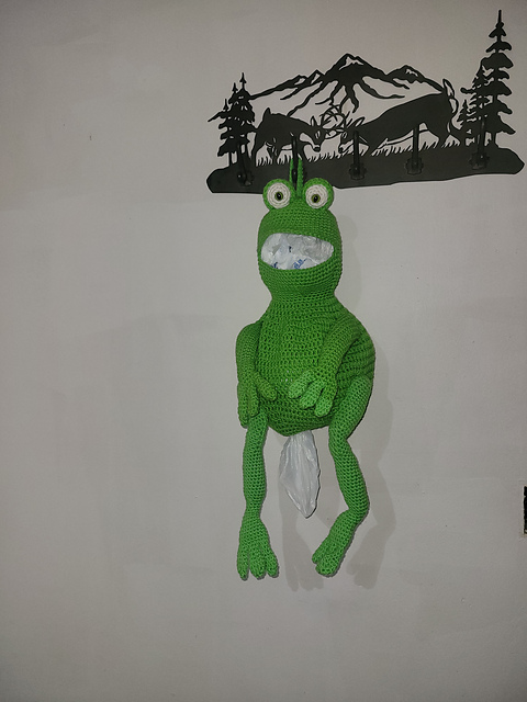 Froggy Bag Holder