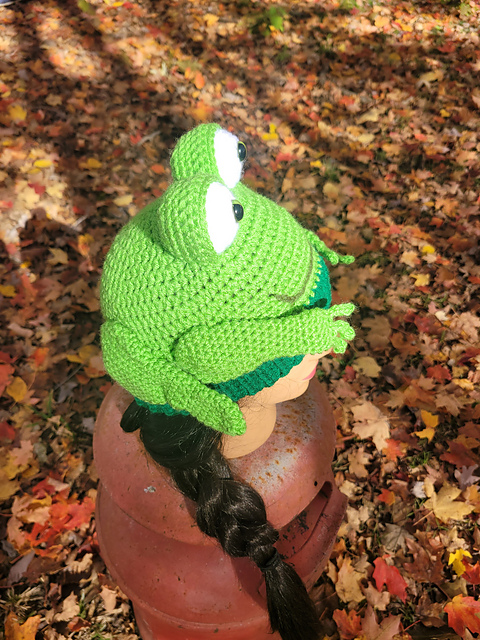 Hoppy Happy Frog Hat