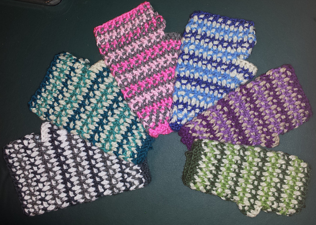 Snowy Nights Fingerless Gloves