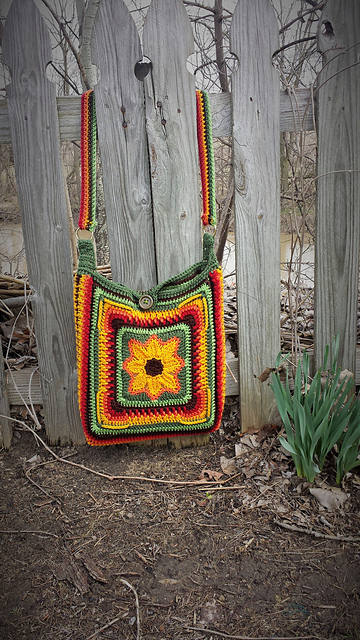 Sunset Sunflower Bag