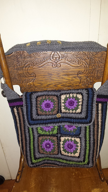 Stained Glass Messenger Bag