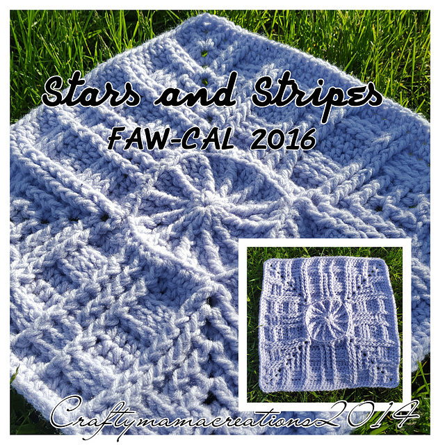 Stars and Stripes 12" Square