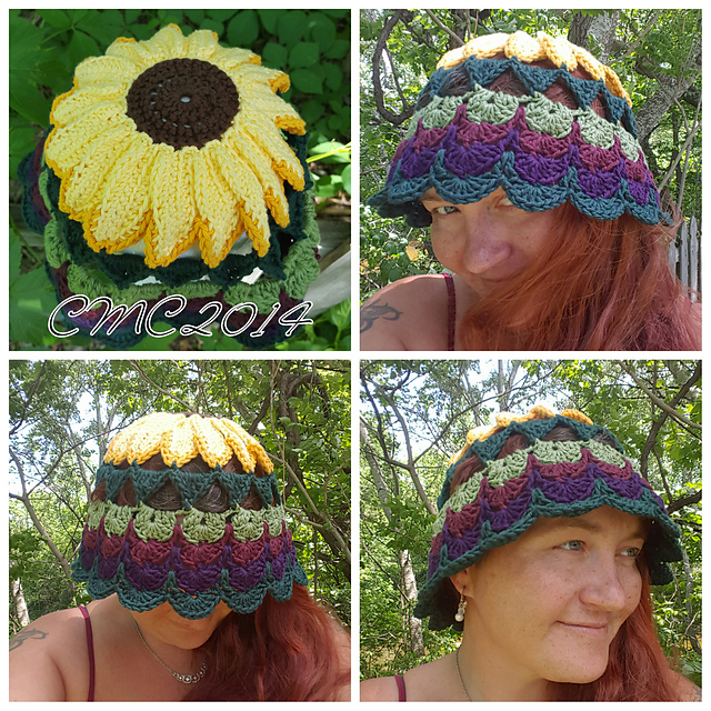 Garden Fairy Sunflower Hat