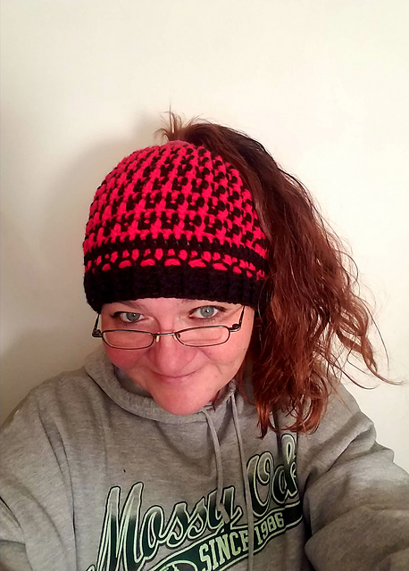 Skater Style Messy Bun Beanie