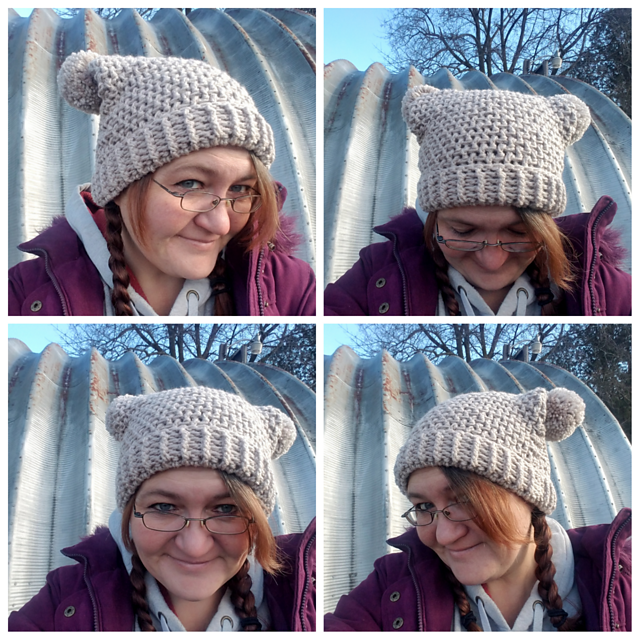 Double Pom Hat
