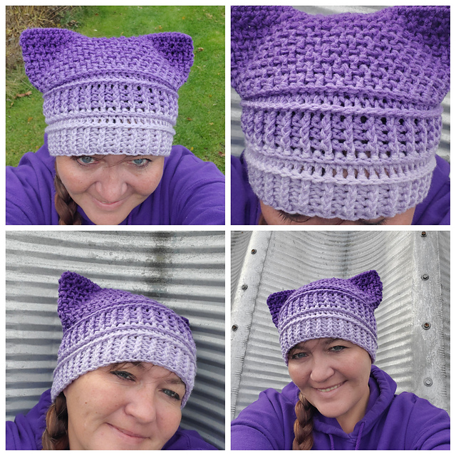 Textured Rails Cat Hat
