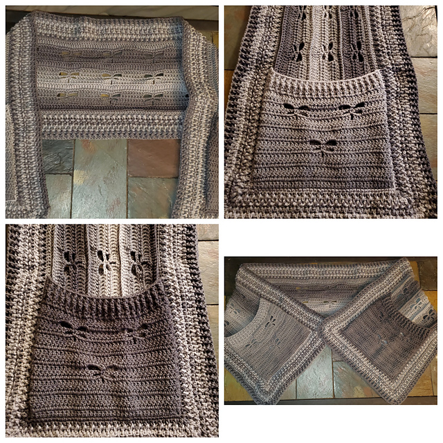 Dragonfly Pocket Shawl