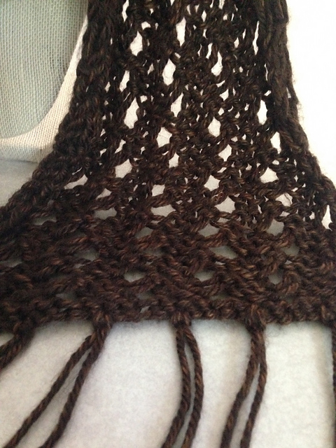 The Squiggly Knot Scarf