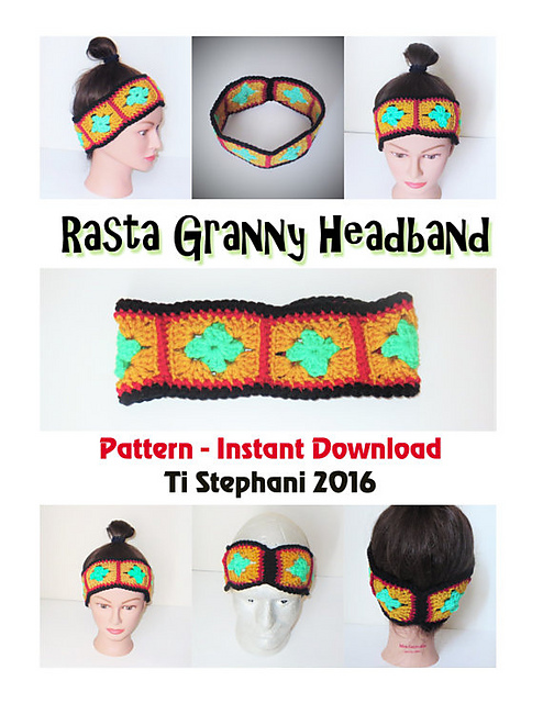 RASTA GRANNY Headband