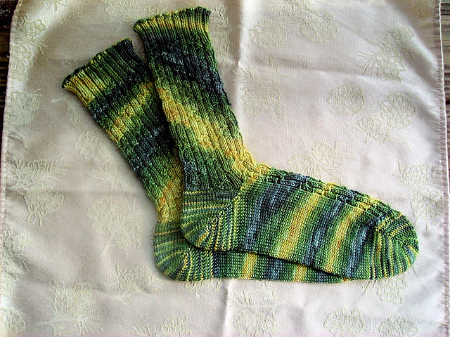 Bamboo Shoots Socks