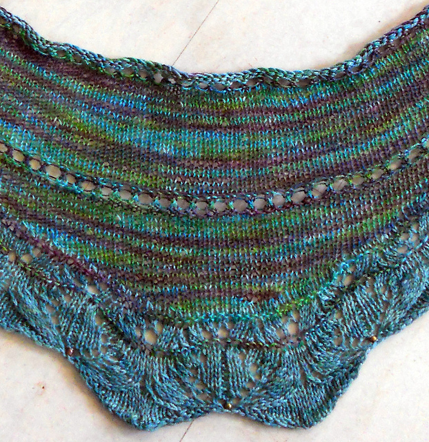 La Mer Fichu Shawl