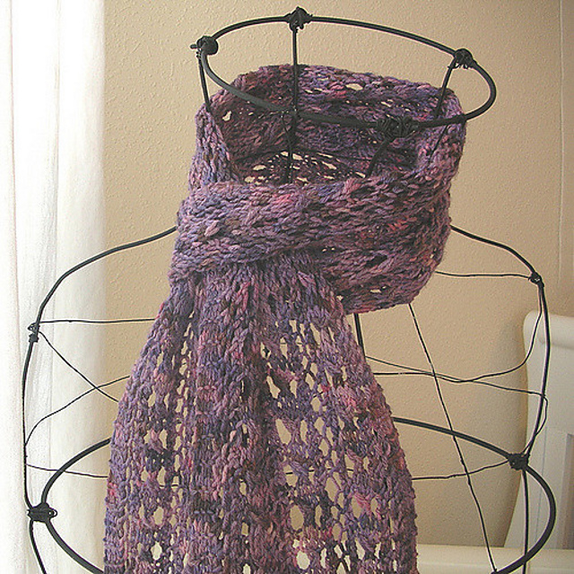 Beehive Lace Scarf