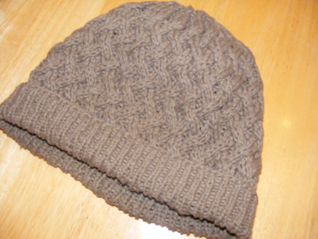 Fulled Trellis Hat