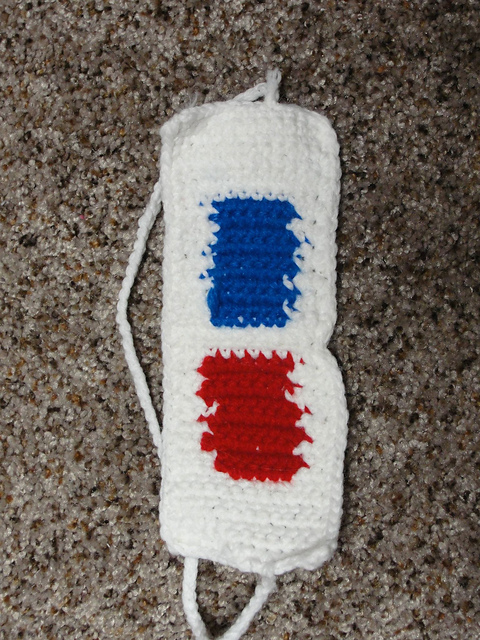 Ravelry: 3D Sleep Mask pattern by Meg-Ann Skilton