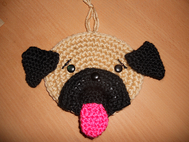 Puggie Wuggie Pug & Potholder