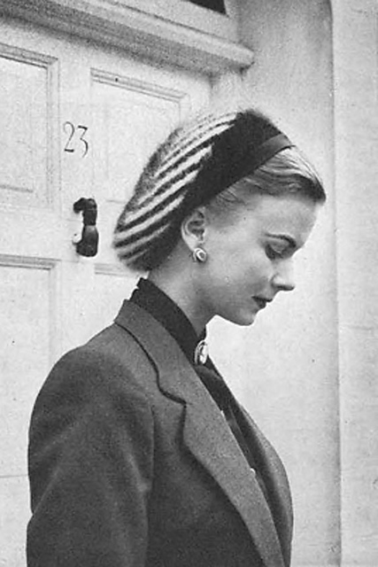 Zebra Striped Snood