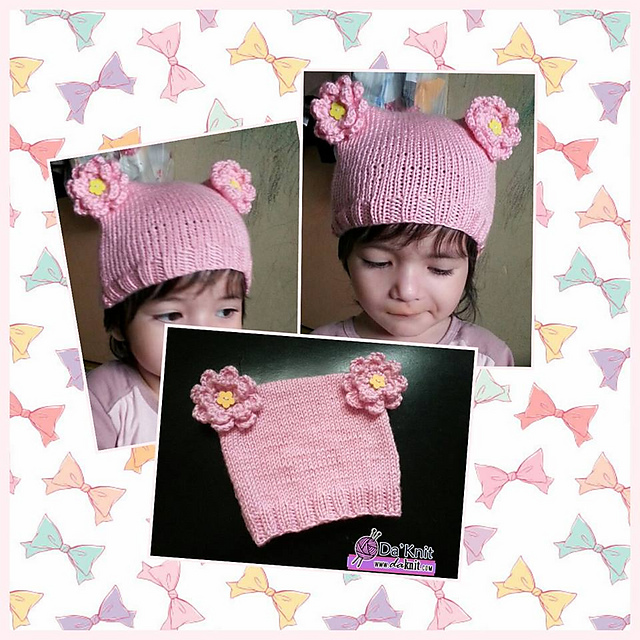 Flower Kitty Hat