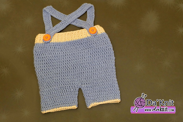 Baby Strap Short Pants