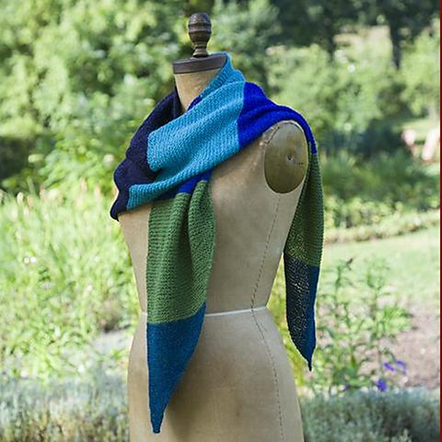 Colorblock Crescent Wrap #15